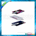 High Quality Promotional Custom Cheapest business card shape usb flash disk